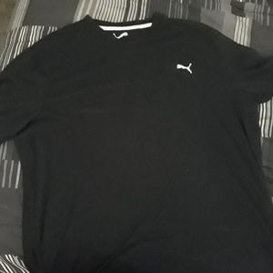 Puma v-neck short sleeve tee